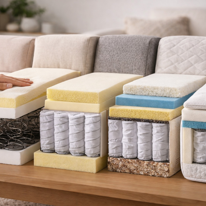 Наполнители мягкой мебели: что влияет на комфорт и срок службы