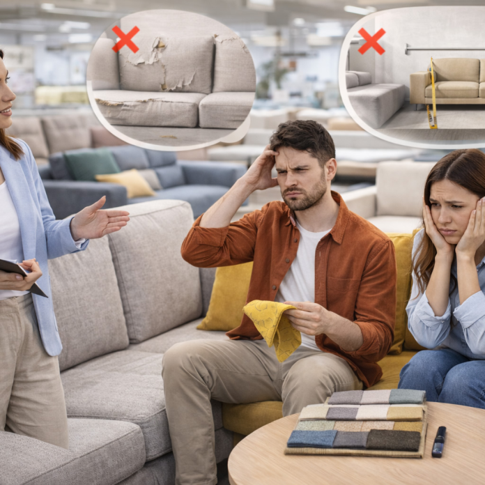 Частые ошибки при покупке мягкой мебели и как их избежать