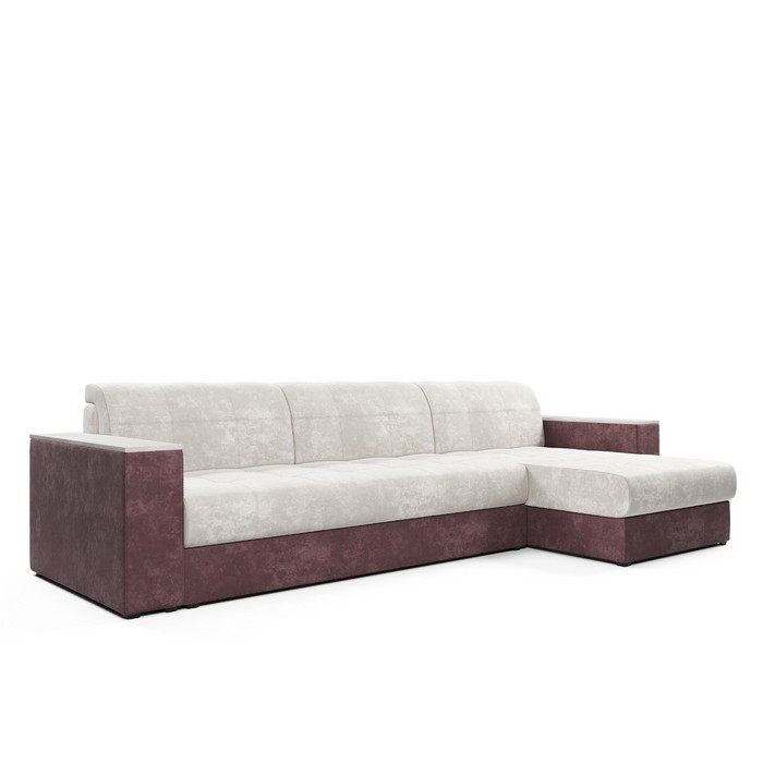 Угловой диван Тедди У-19 (кремовый)