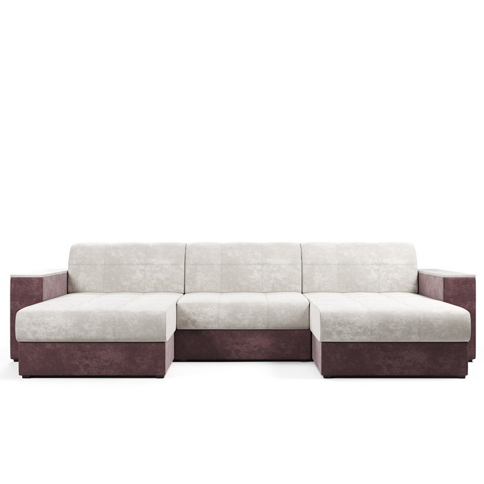 Угловой диван Тедди У-21 (кремовый)