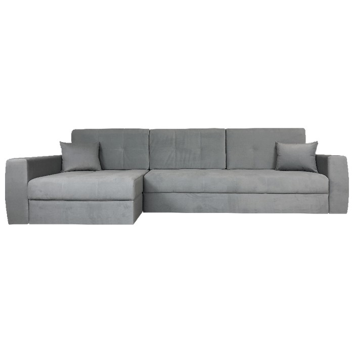 Угловой диван Европа У-19 (серый)