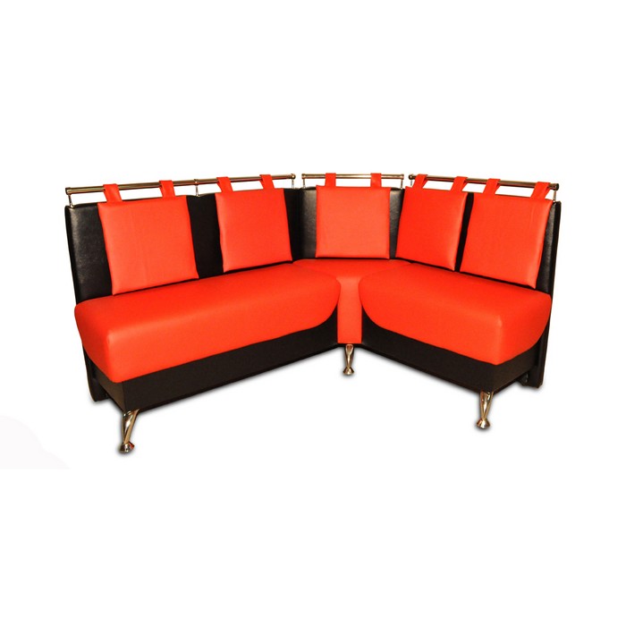 Скамья угловая Селена (алый)