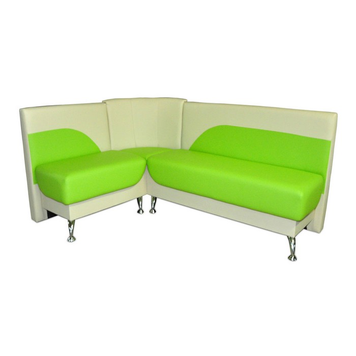 Скамья угловая Виана (салатовый)