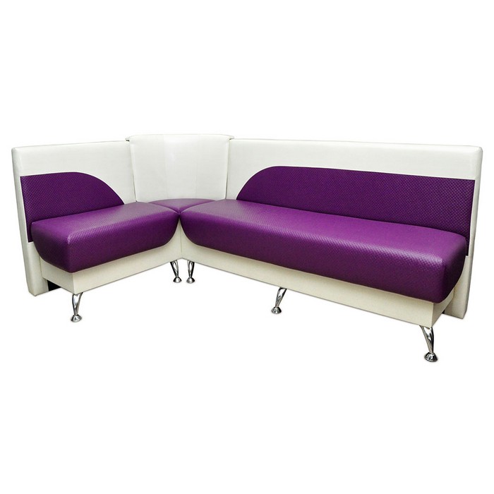 Скамья угловая Виана (фиолетовый)