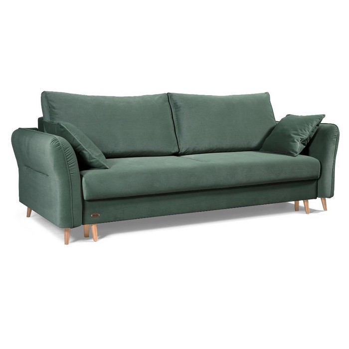 Диван-кровать Асти ) ГМФ 609 (изумрудный зеленый