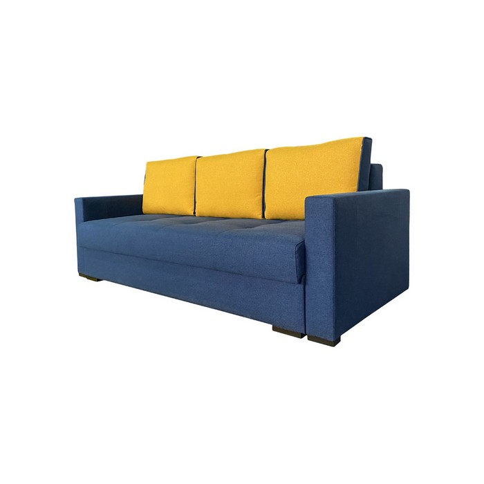 Прямой диван Пингвин 3/14 (Синий)