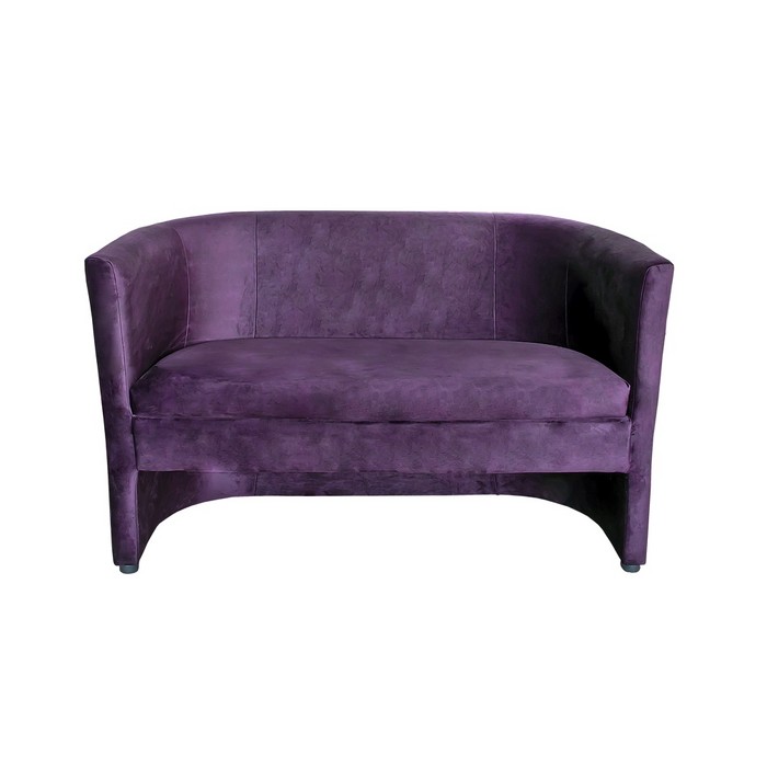Прямой диван Рико (фиолетовый)