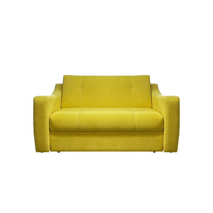 Прямой диван Сити-1-160 (желтый)