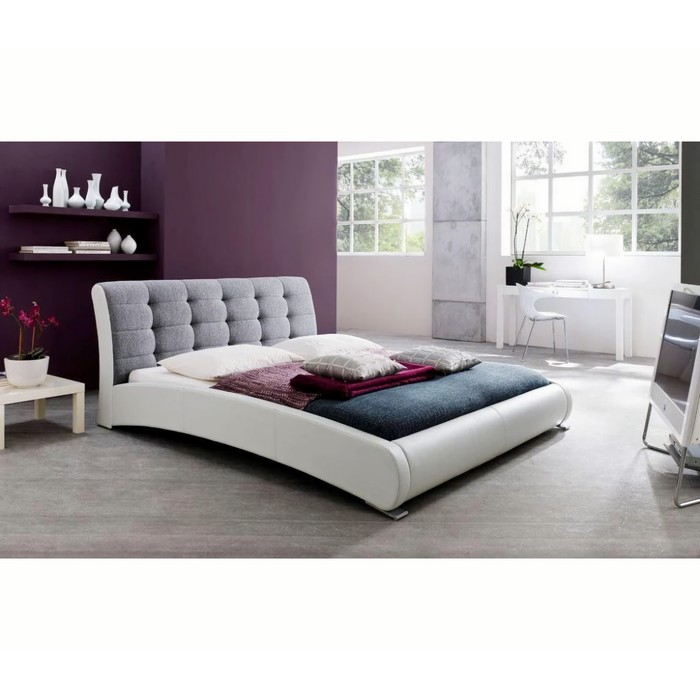 Кровать Елена (серая)