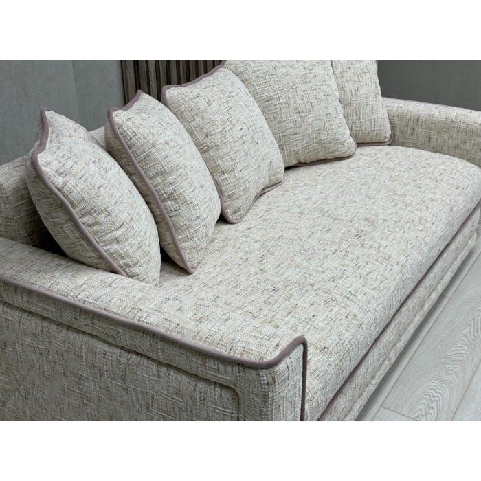 Прямой модульный диван Оскар Люкс (зеленый)