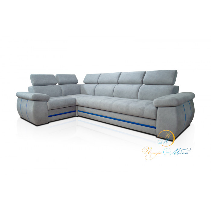 Угловой модульный диван Айпетри  (светло-серый)