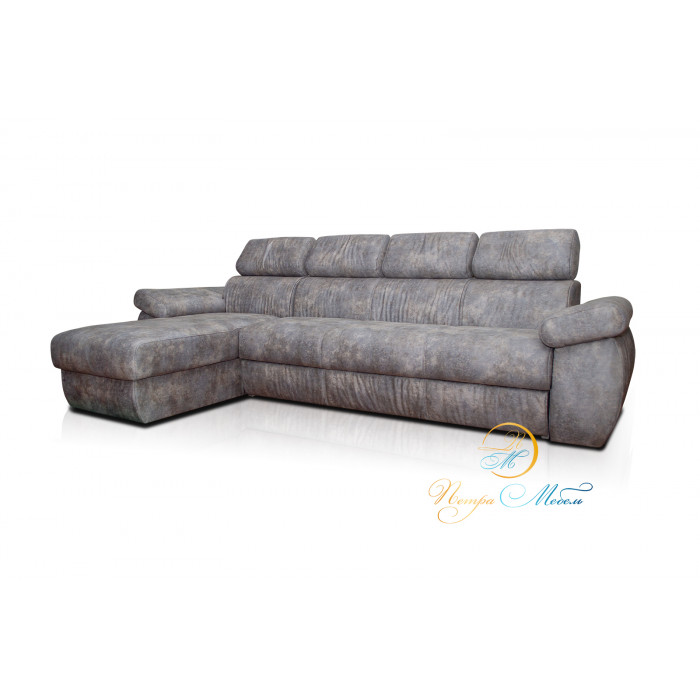 Угловой модульный диван Айпетри Комфорт (бежево-коричневый)