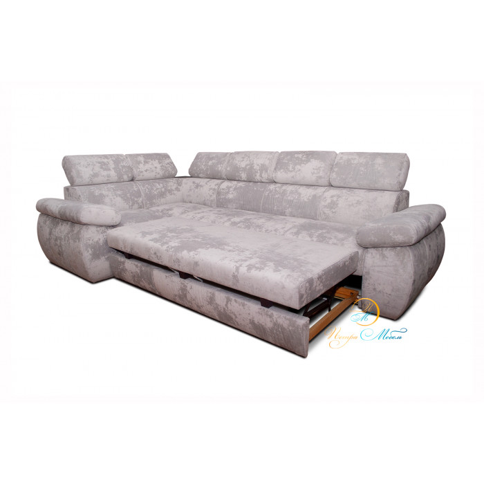 Угловой модульный диван Айпетри Комфорт (экрю)