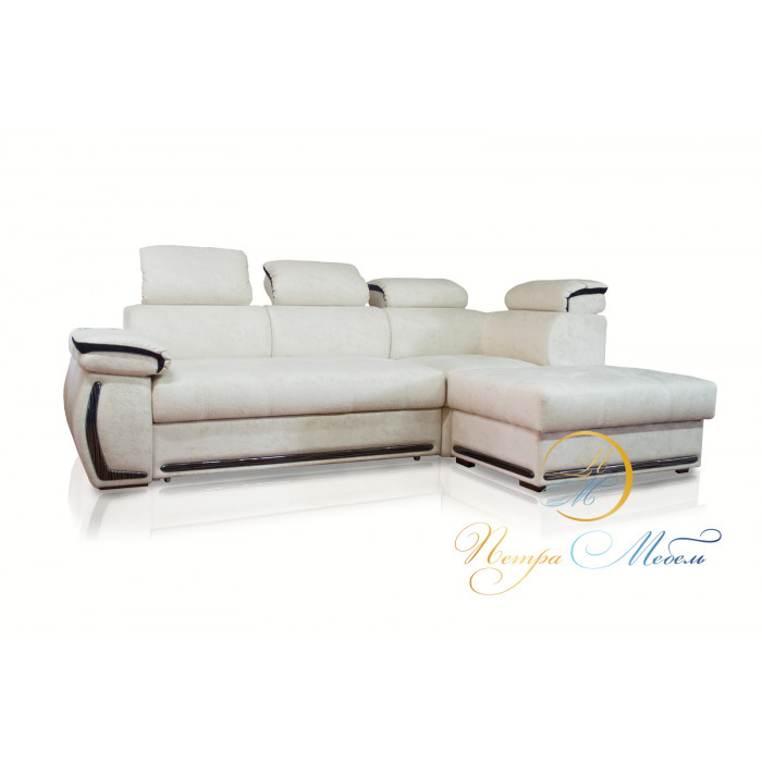 Угловой модульный диван Айпетри Де Люкс (кремовый)