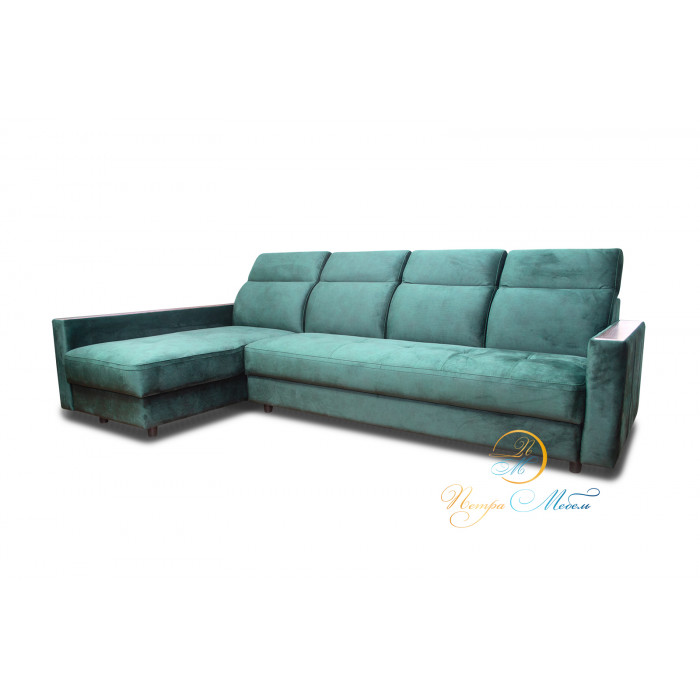 Угловой модульный диван Браво Лайт (зеленый)