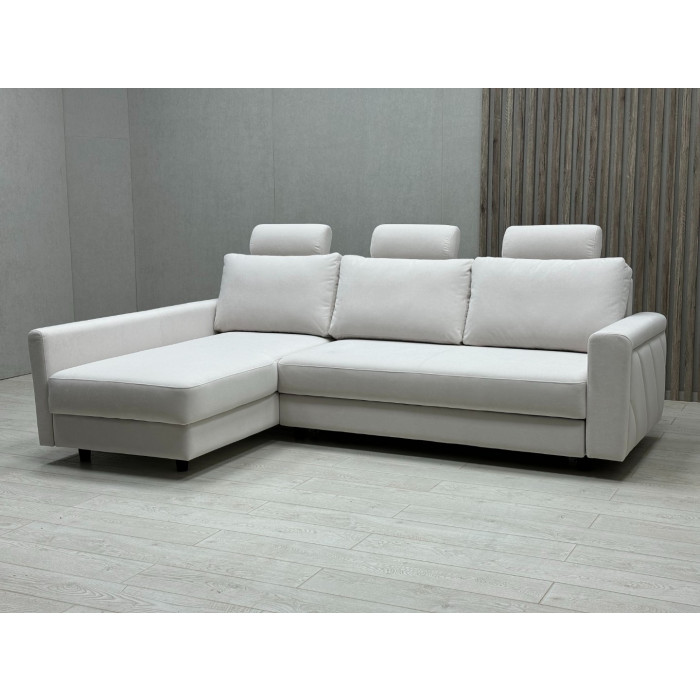 Угловой модульный диван Верона люкс (кремовый)