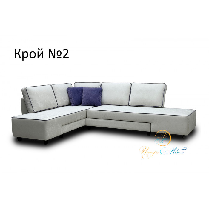 Угловой модульный диван Оскар Комфорт (левый угол)