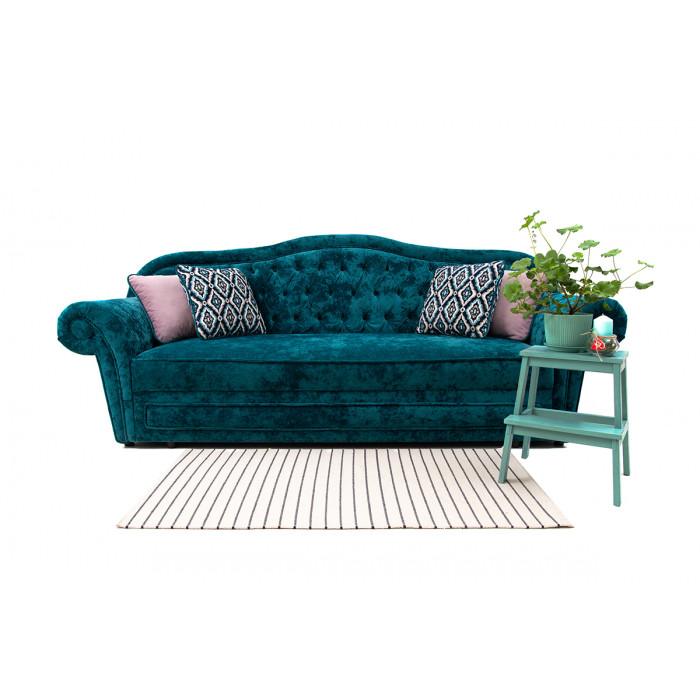 Диван Людмила (изумрудный)