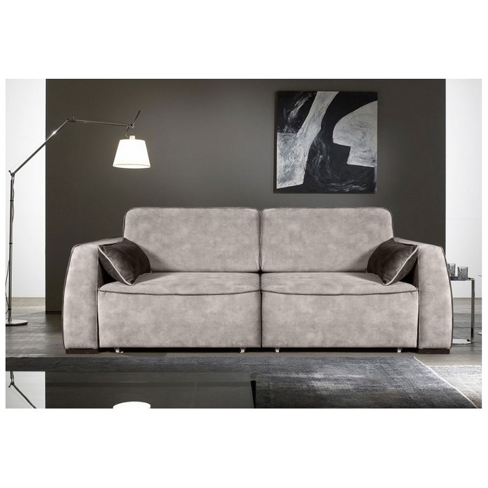 Диван Фабио 3-х местный (светло-серый)