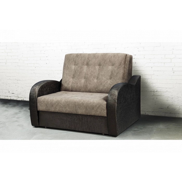 Диван Эврика 2-х местный (коричневый)