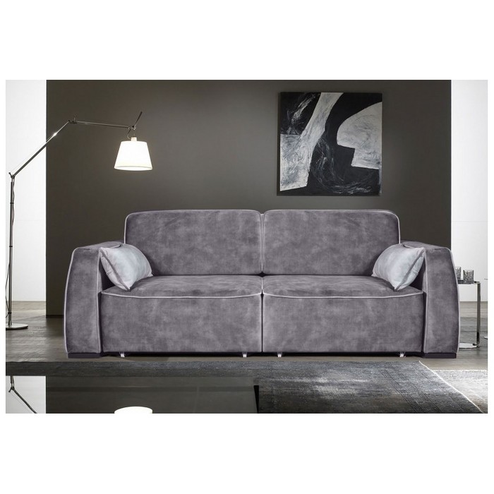 Диван Фабио 3-х местный (графитово-серый)