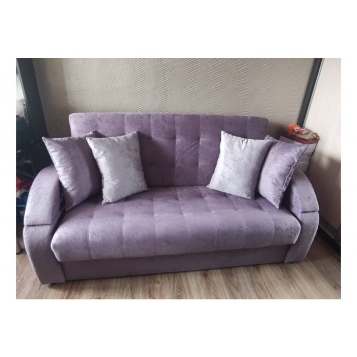 Диван Поло-ПДМ (сиреневый)
