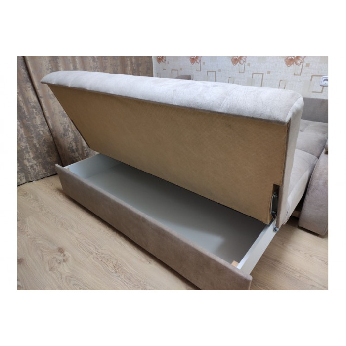 Диван Поло-ПДВ (серебряный)