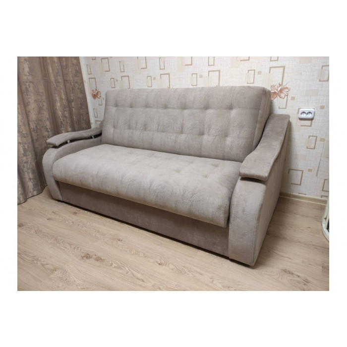 Диван Поло-ПДВ (серебряный)