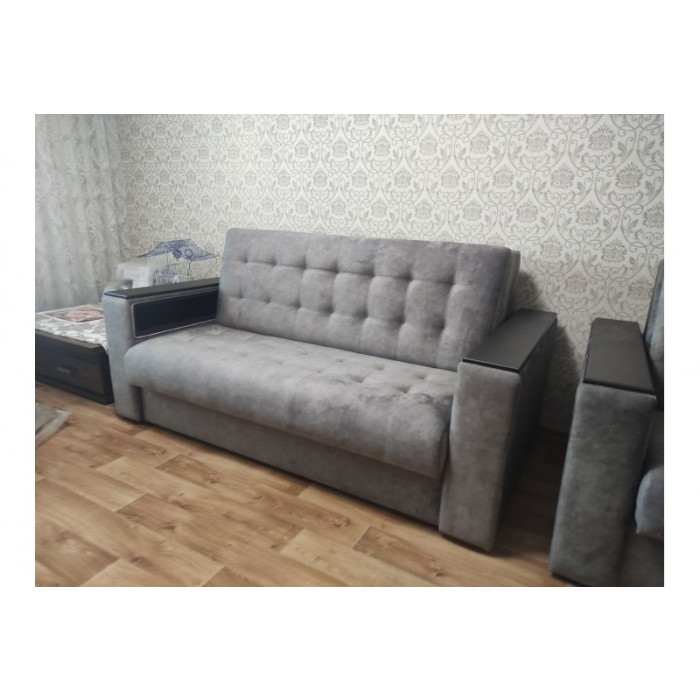 Диван Поло ПД Фабио (дымчатый)
