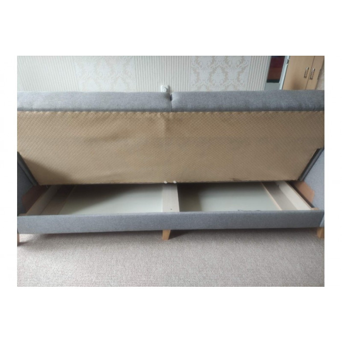 Диван Люксор Премиум (серый)