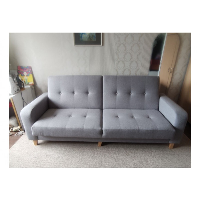 Диван Люксор Премиум (серый)