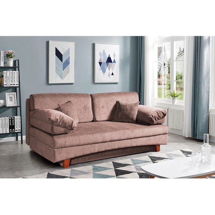 Диван Сирена Люкс (коричневый)