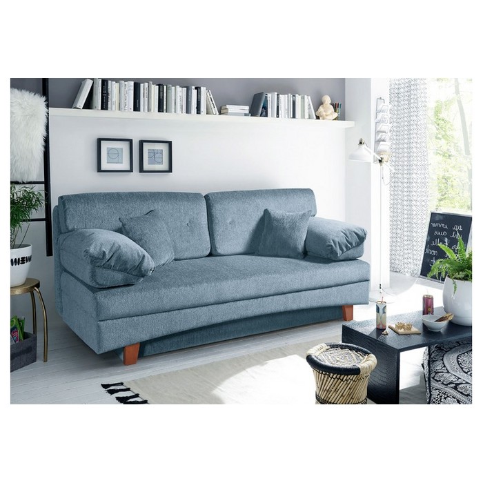 Диван Сирена Люкс (серо-голубой)