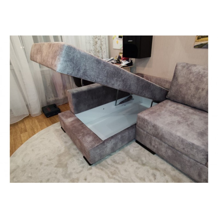 Диван Бостон (темно-каштановый)