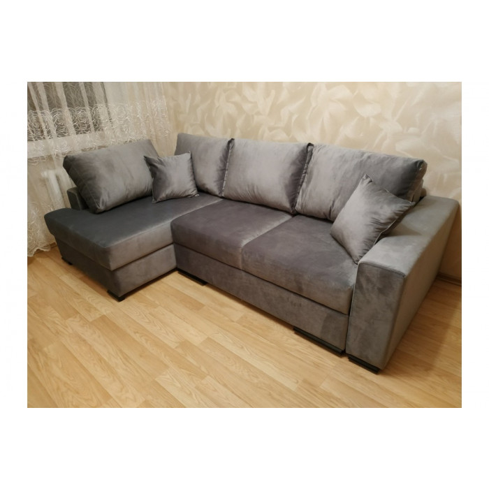 Диван Бостон (серебряный)