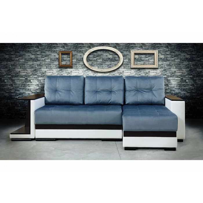 Диван Мадрид-4 (синяя сталь)