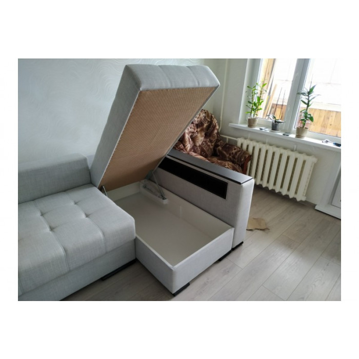 Диван Мадрид 4 (светло-серый)