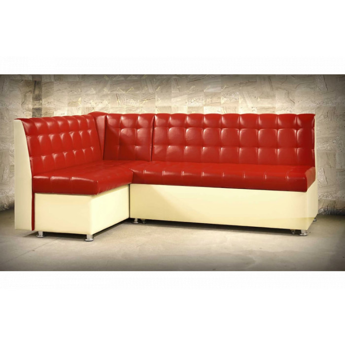 Диван Лофт (красно-белый)