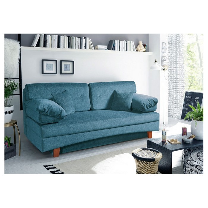 Диван Сирена Люкс (ярко-голубой)