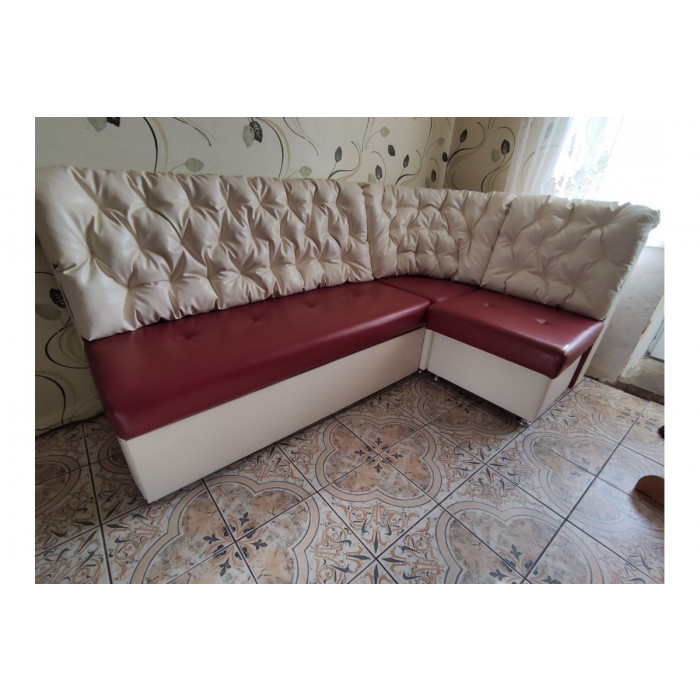 Диван Блюз (красно-белый)