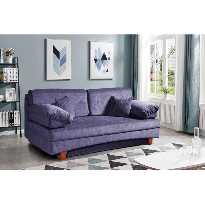 Диван Сирена Люкс (фиолетовый)