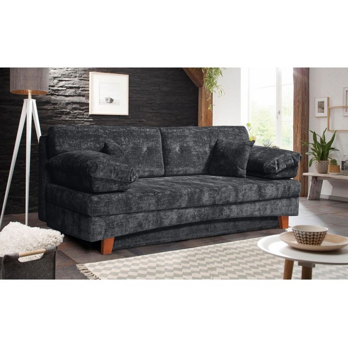 Диван Сирена Люкс (черный)