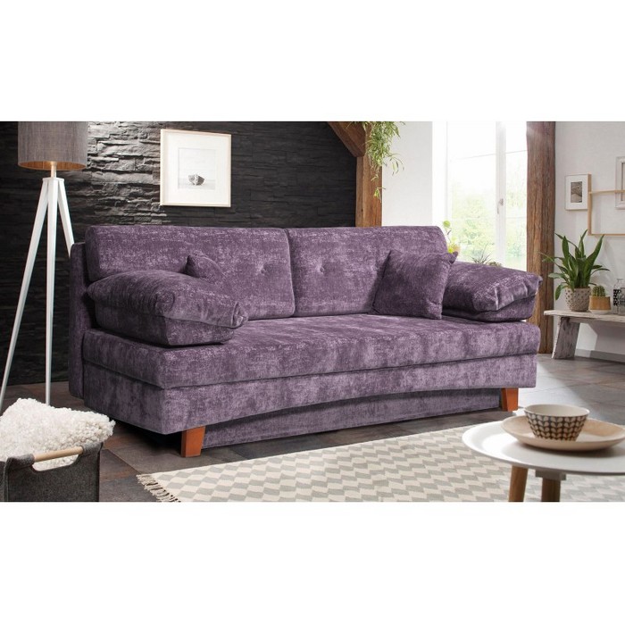 Диван Сирена Люкс (светло-фиолетовый)