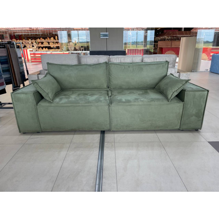 Диван Премьер 3 (зеленый)
