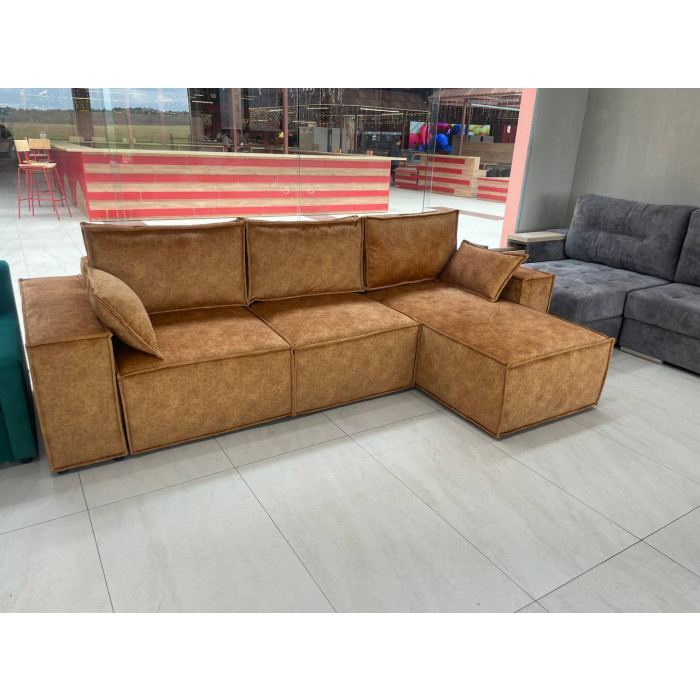 Угловой диван Премьер 3 (кемел)