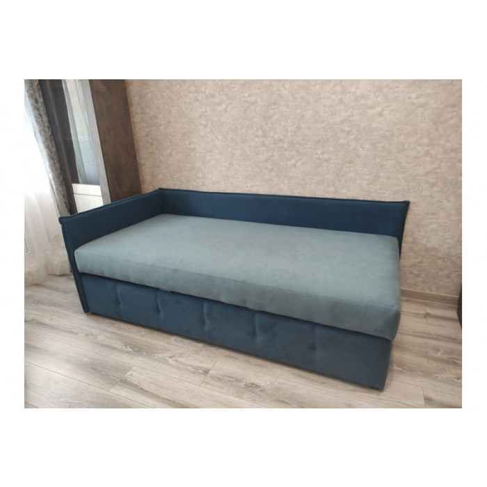 Тахта Глория (серо-синий)