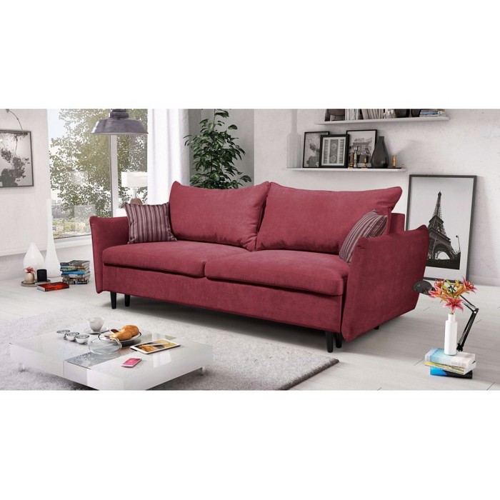 Диван Рио раскладной (красный)