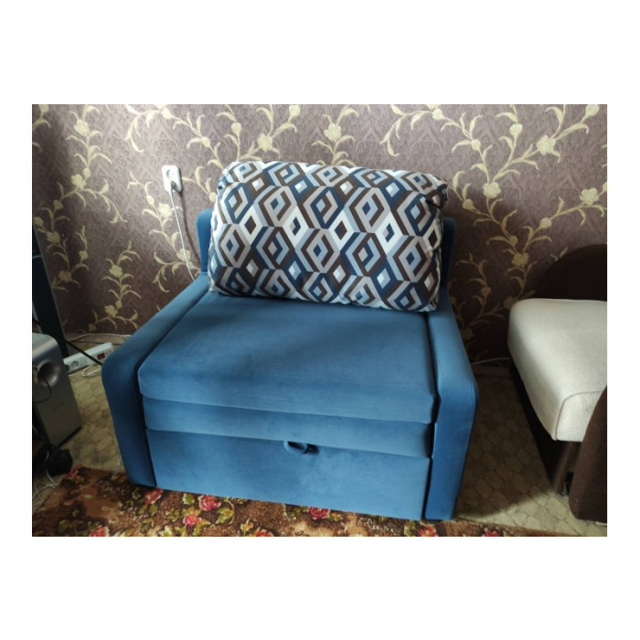 Кресло-кровать Сиеста-1 Малютка (синяя сталь)