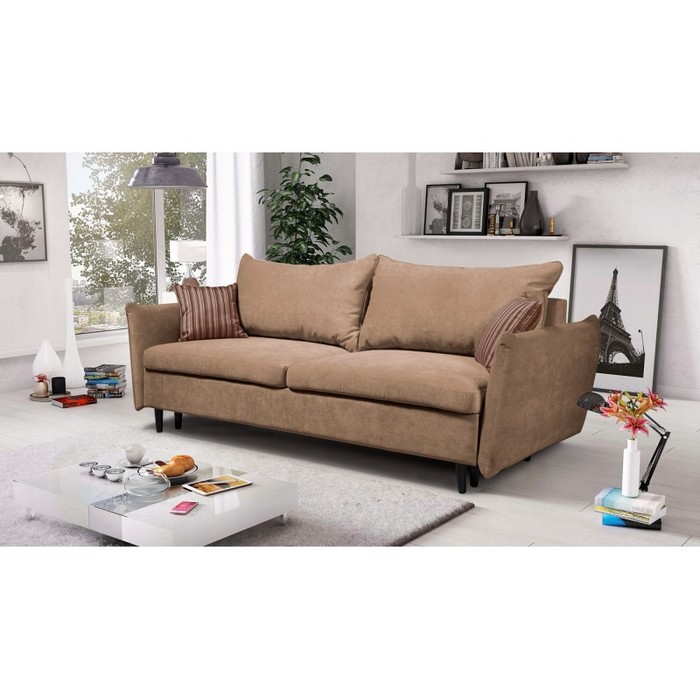 Диван Рио раскладной (песочно-коричневый)