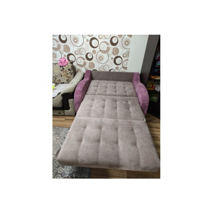 Кресло-кровать Эврика 2-х местный (фиолетовый)